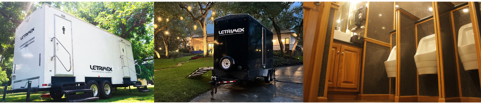 Elige Letrimex para alquilar baños portátiles